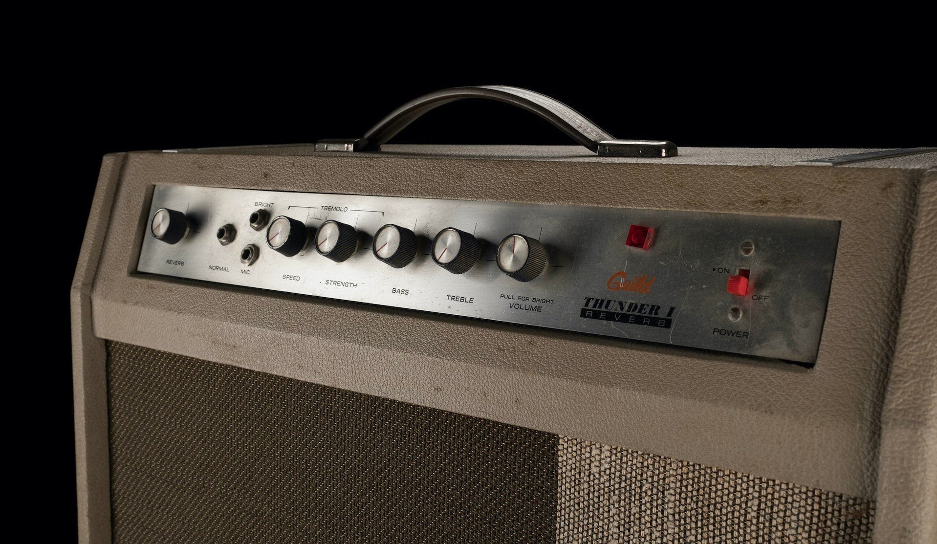 Vintage 1966/65 Guild T1-RVT Thunder 1 Reverb Guitar Amp Combo ...