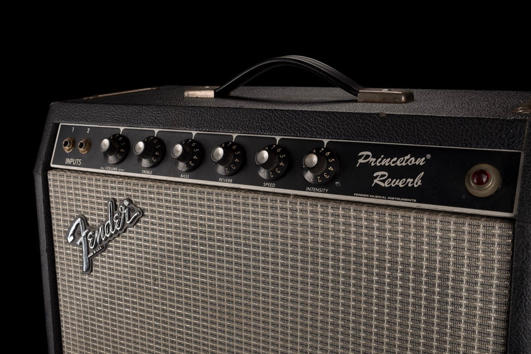 Used 1980's Fender Princeton Reverb Guitar Amp Combo