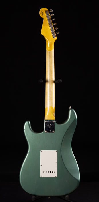 Fender Custom Shop 1963 Stratocaster Journeyman Relic Faded Aged Sherwood Green Metallic