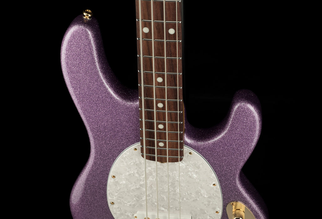 Ernie Ball Music Man StingRay Special Amethyst Sparkle Roasted Maple With Case