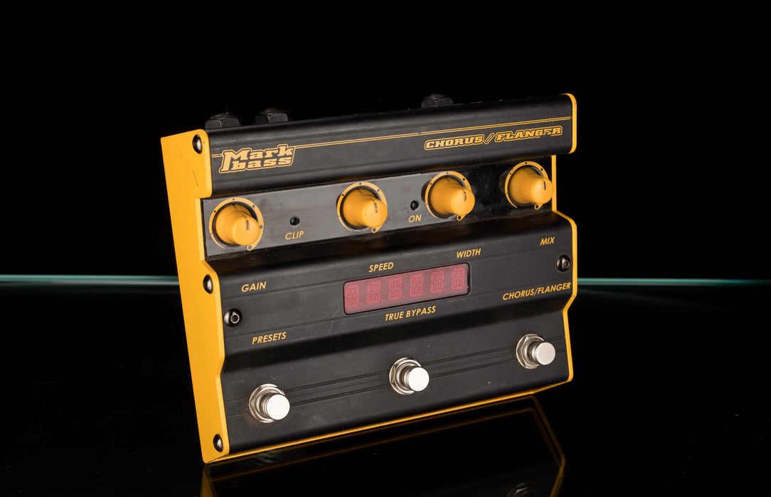 bass flanger pedal Used Markbass Chorus Flanger Pedal — Truetone Music