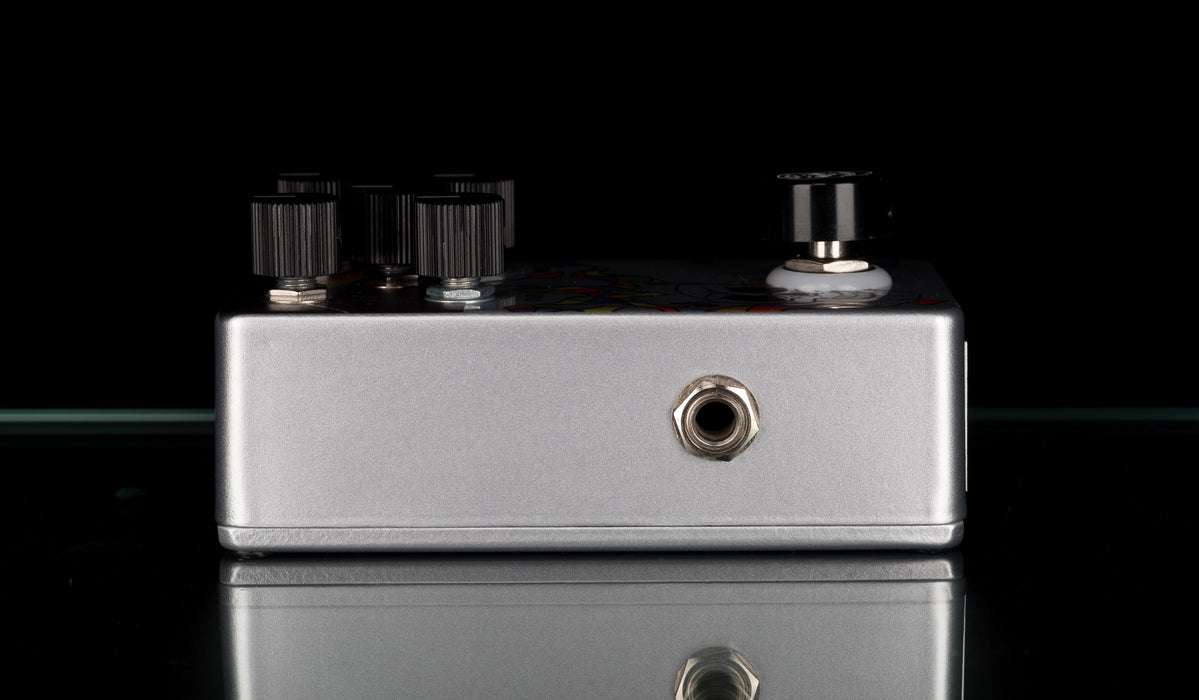 Flattley Guitar Effect Pedals Silver Line Crazy Diamond Vibe Guitar Pedal