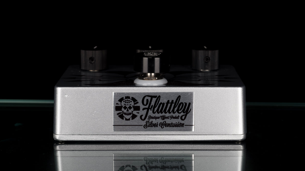 centurion pedal Flattley Guitar Effect Pedals Silver Line Silver Centurion Transparent — Truetone Music