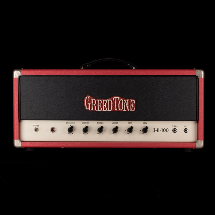 Pre-Owned Greedtone JHI-100 EL34 Tube Head and Matching RG 212 Cabinet