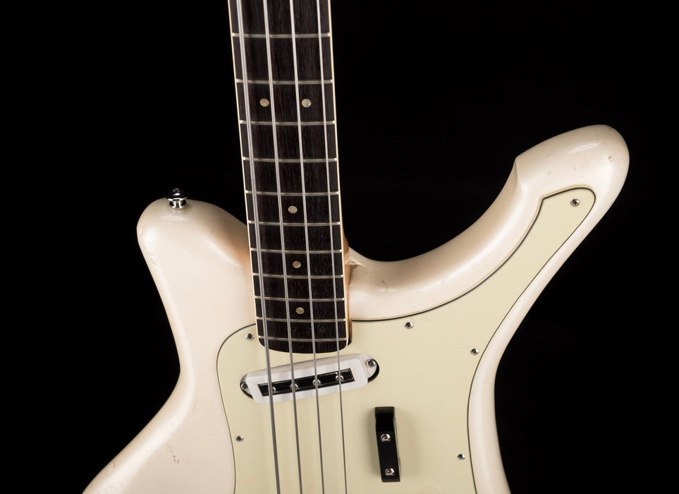 Vintage 1968 Yamaha SB-5A White “Flying Samurai” Bass