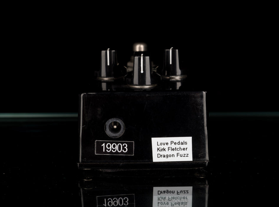 Used Lovepedal Kirk Fletcher Black Dragon Fuzz Guitar Effect Pedal