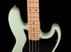 Used Fender American Performer Jazz Bass Satin Surf Green With Gig Bag