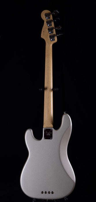 Used Fender 2005 Fender American Series Precision Bass Chrome Silver With OHSC