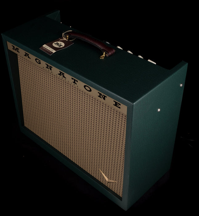 Magnatone Special Edition Twilighter Mono Dark Green with Wheat Grill Guitar Amp Combo