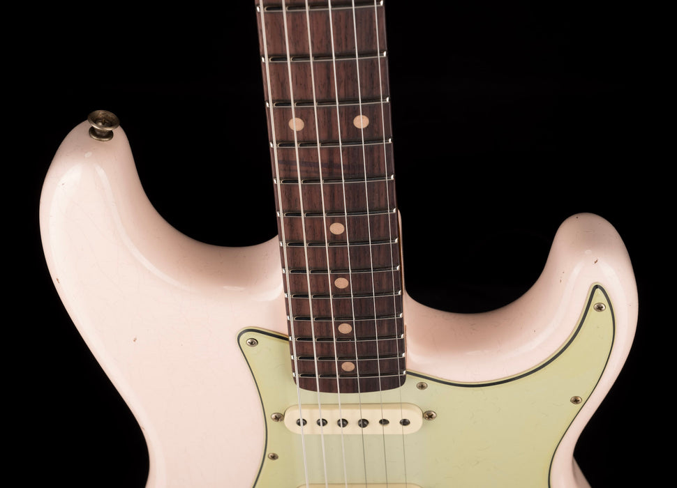 Fender Custom Shop 1960 Stratocaster Journeyman Relic Super Faded Aged Shell Pink