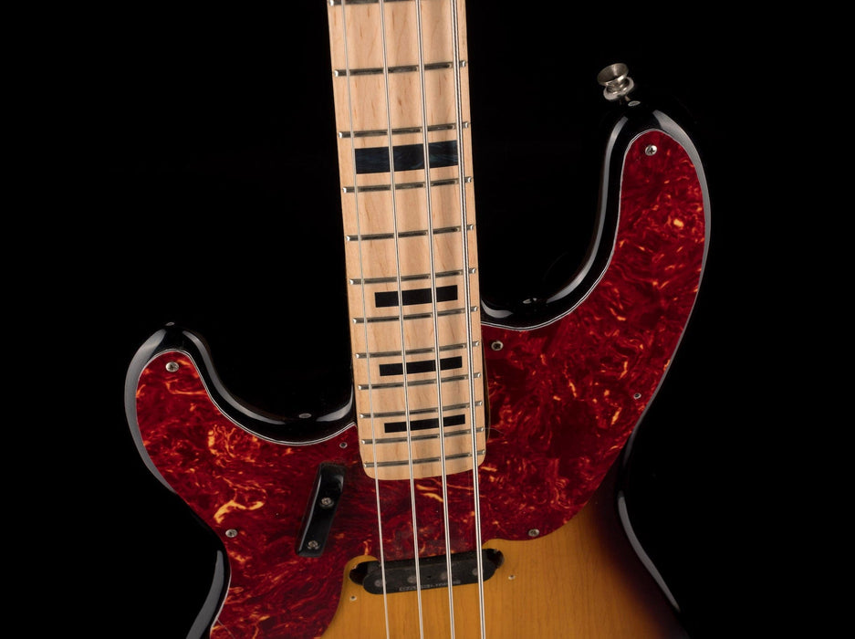 Used Parts P-Bass 1951-style Left-Handed Sunburst Bass With Gig Bag