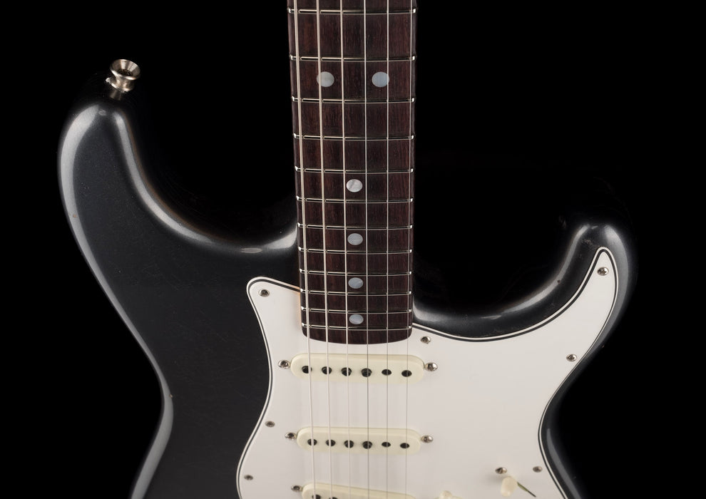 Fender Custom Shop 1965 Stratocaster Journeyman Relic Aged Charcoal Frost Metallic