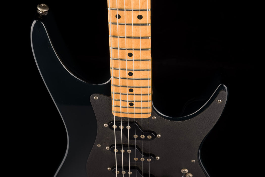Pre Owned G&L 1990/1991 Comanche VI Black Electric Guitar With OHSC