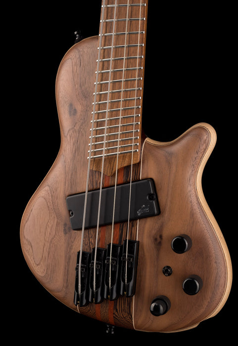 Mayones Cali4 Cali 4 VF Bass V Frets Walnut Top 5 Ply Wenge-Padouk Neck