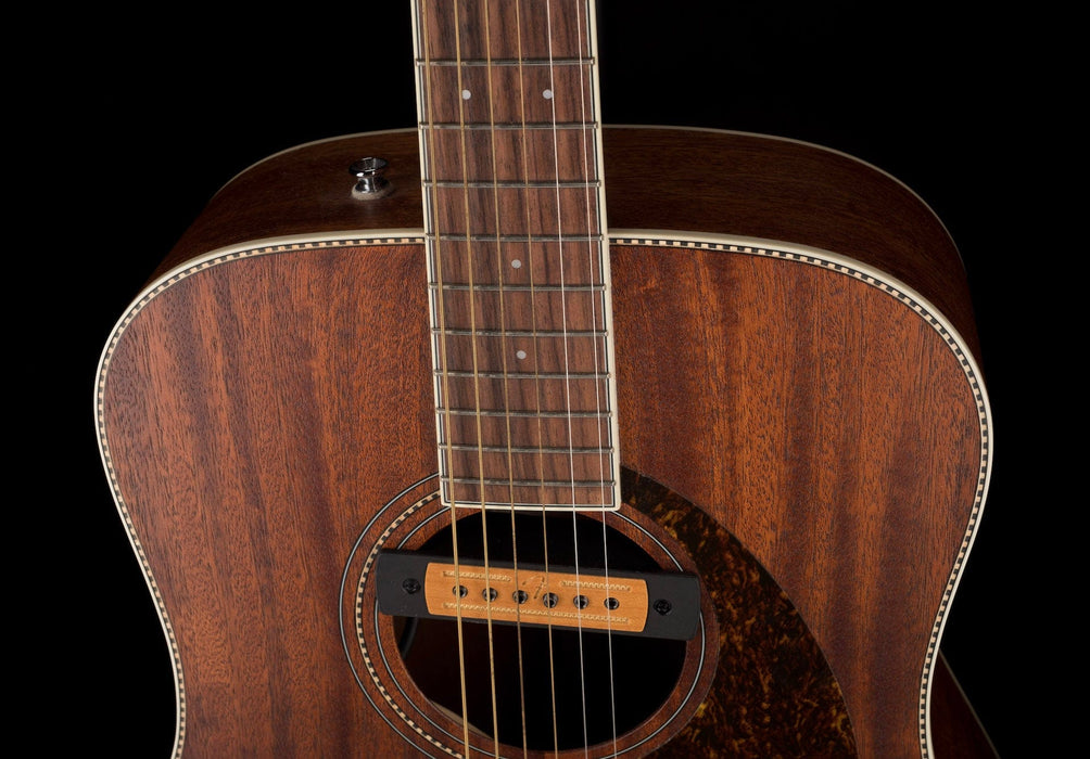 Used Fender Parmaount PM-1 Dreadnought All Mahogany with Mesquire Humbucking Pickup with Gig Bag