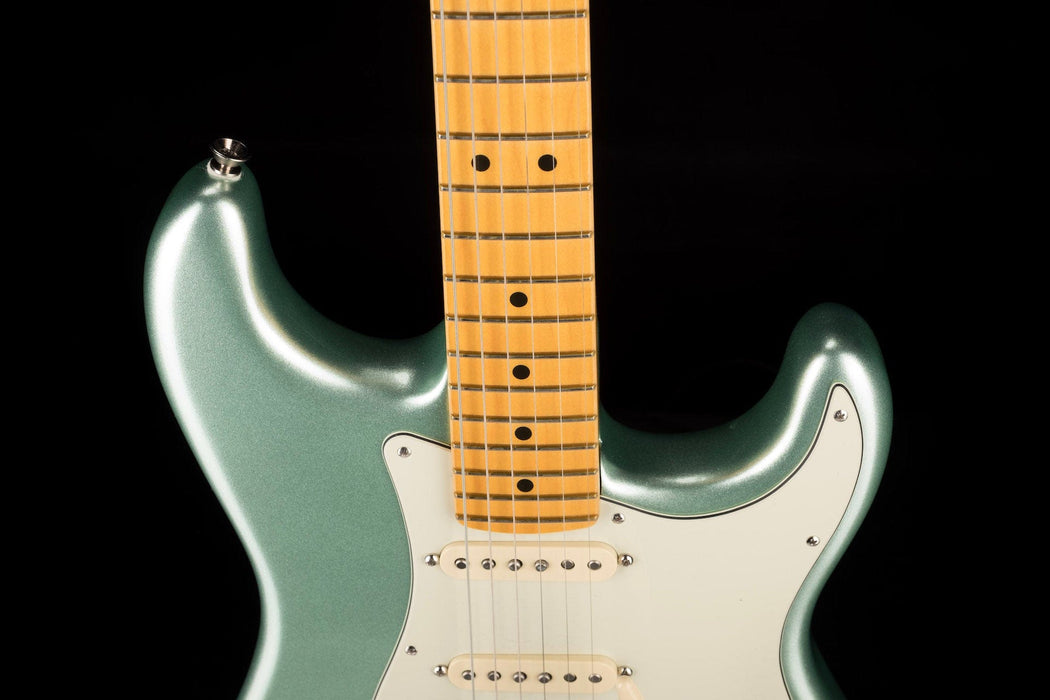 Used 2020 Fender American Professional II Stratocaster HSS Mystic Surf Green with OHSC - US20093155