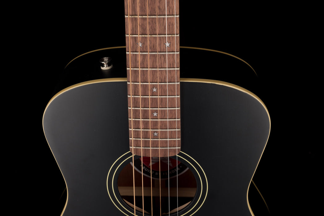 Fender Joe Strummer Campfire Matte Black with Gig Bag