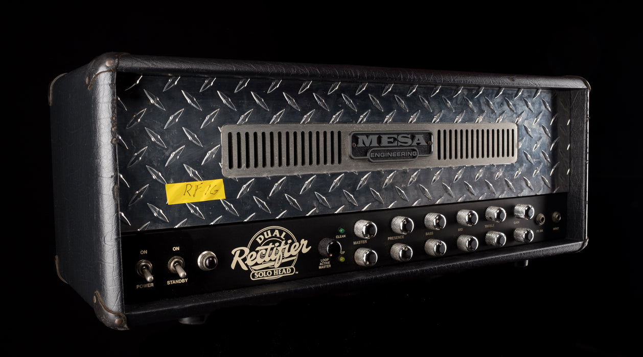 Used 1991 Mesa Boogie Dual Rectifier Solo 100 Watt Amp Head With Road Case