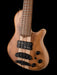 Mayones Cali4 Bass 17.5" Scale 3A Koa Top/Swamp Ash Body Trans Natural Finish with Case