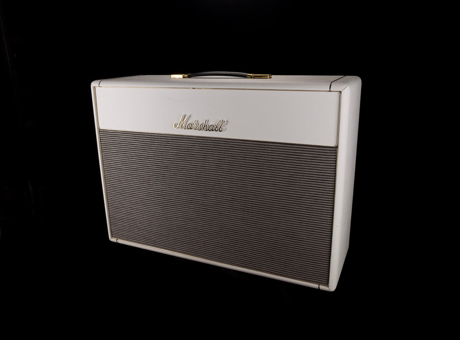 Pre Owned Marshall 212 White Guitar Amp Cabinet