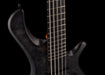 Mayones BE Elite EP 5 String Bass Guitar Trans Black Raw Eye Poplar Top With Case