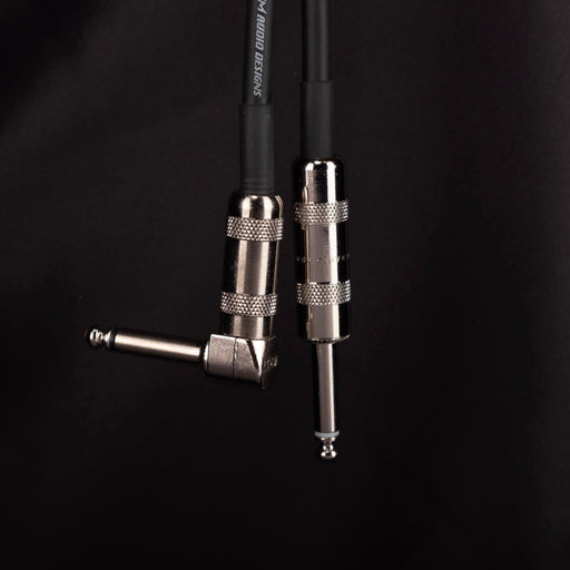 Quantum Audio Designs Instrument Cable HSQI-6R 6ft. Right-Angle Oxygen-Free
