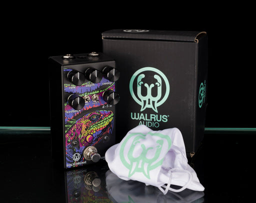 Used Walrus Audio Polychrome Analog Flanger Pedal with Box