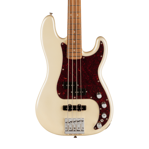 Fender Player Plus Precision Bass Olympic Pearl With Gig Bag