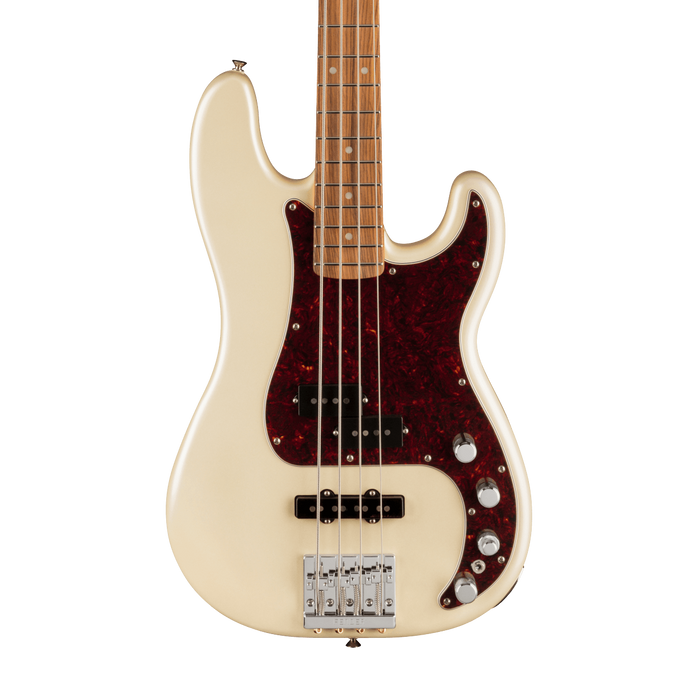Fender Player Plus Precision Bass Olympic Pearl With Gig Bag