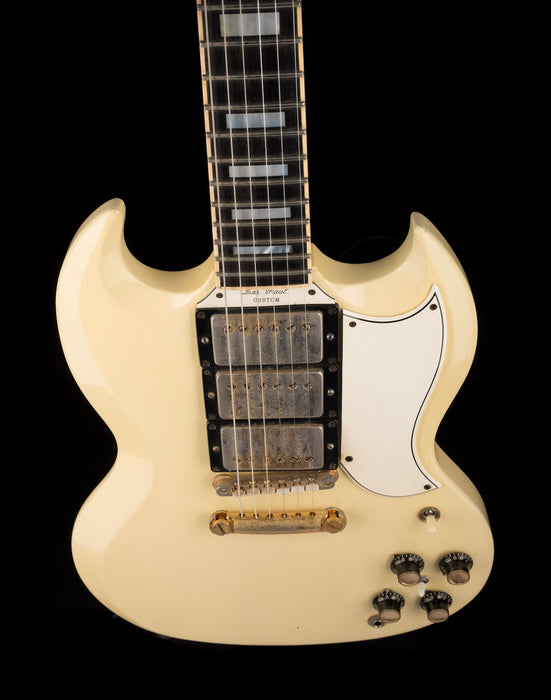 Neil Schon Collection Vintage 1962 Gibson SG Custom White with OHSC