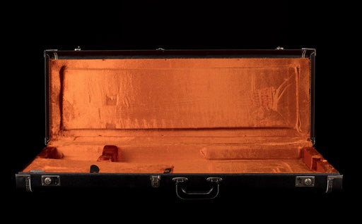 Used Fender USA Made G&G Deluxe Stratocaster Telecaster Case Black Tolex - 1