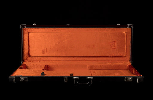 Used Fender USA Made G&G Deluxe Stratocaster Telecaster Case Black Tolex - 2