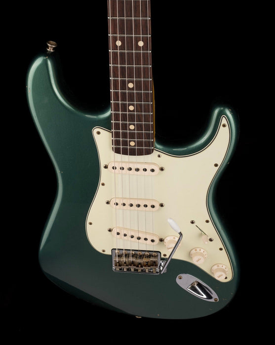 Used Fender Custom Shop 1960 Stratocaster Journeyman Relic Sherwood Green w OHSC