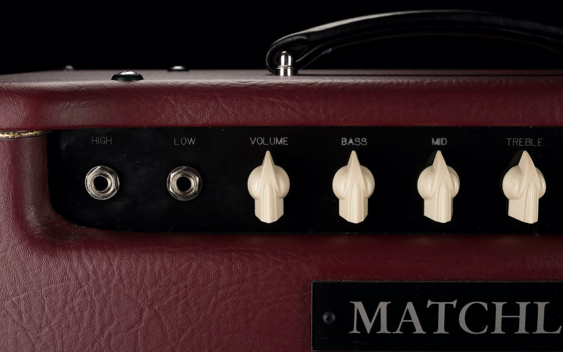 Matchless Laurel Canyon Burgundy Reverb Guitar Amp Combo