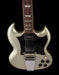 Vintage 1970's Gibson SG Standard Silver Sparkle With Lyre Tailpiece With HSC