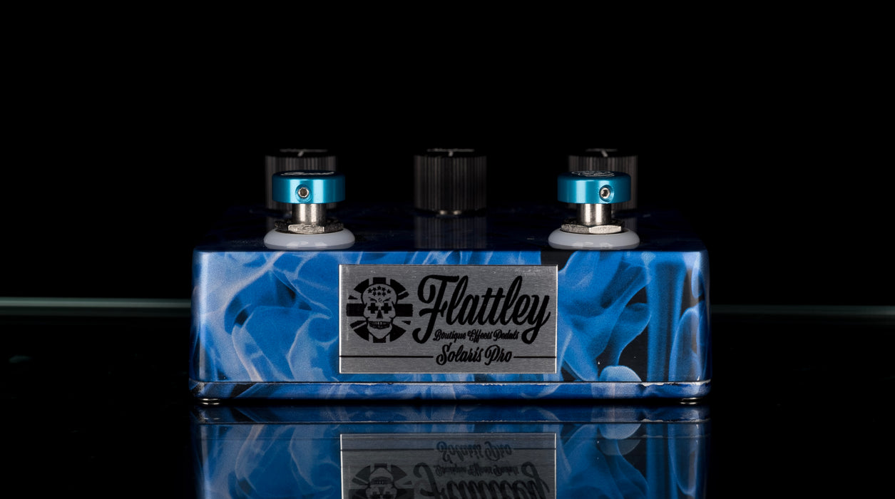 Flattley Guitar Effect Pedals Platinum Series Solaris Pro Fuzz with Boost Guitar Pedal
