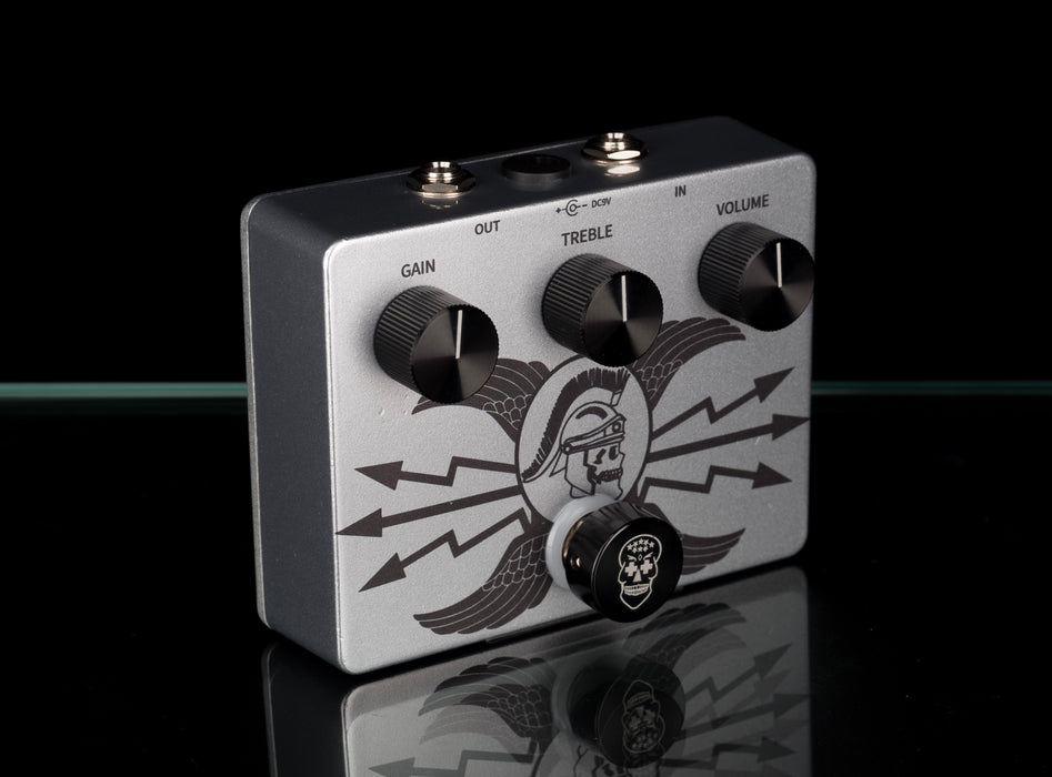 centurion pedal Flattley Guitar Effect Pedals Silver Line Silver Centurion Transparent — Truetone Music