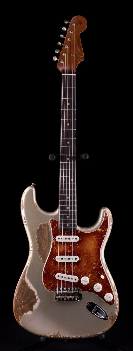 Fender Custom Shop Masterbuilt Carlos Lopez '59 Strat Heavy Relic Inca Silver