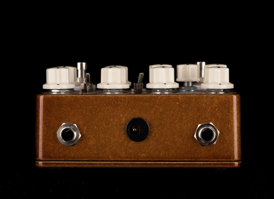Used JHS Sweet Tea Overdrive/Distortion V3 Guitar Effect Pedal With Box
