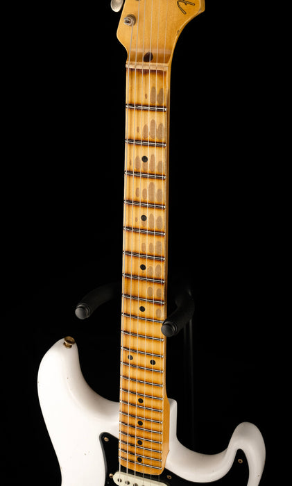 Fender Custom Shop Ancho Poblano Stratocaster Shattered Journeyman Relic Opaque White Blonde