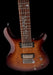 Lueez Double-Cut Carved Top HH Birdseye Maple Sunburst Electric Guitar With Soft Case