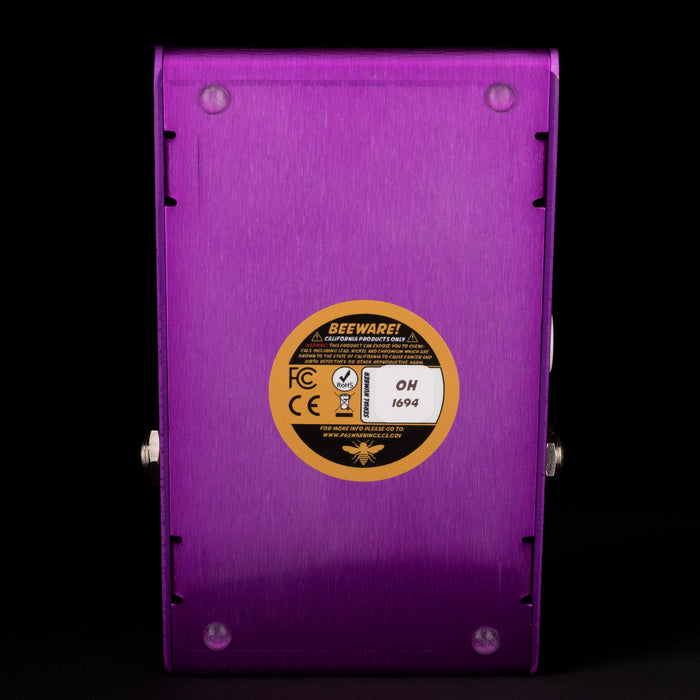 BeetronicsFX Standard Series Octahive Super High Gain Fuzz High Octave Custom Purple/Gold