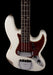 Fender Custom Shop 1960 Jazz Bass Heavy Relic Aged Olympic White With Case