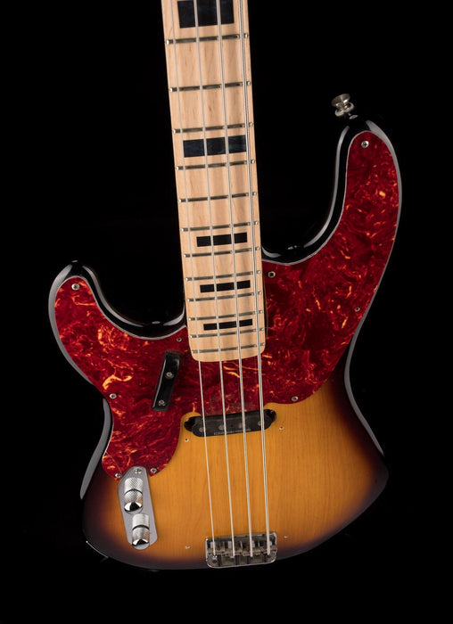 Used Parts P-Bass 1951-style Left-Handed Sunburst Bass With Gig Bag