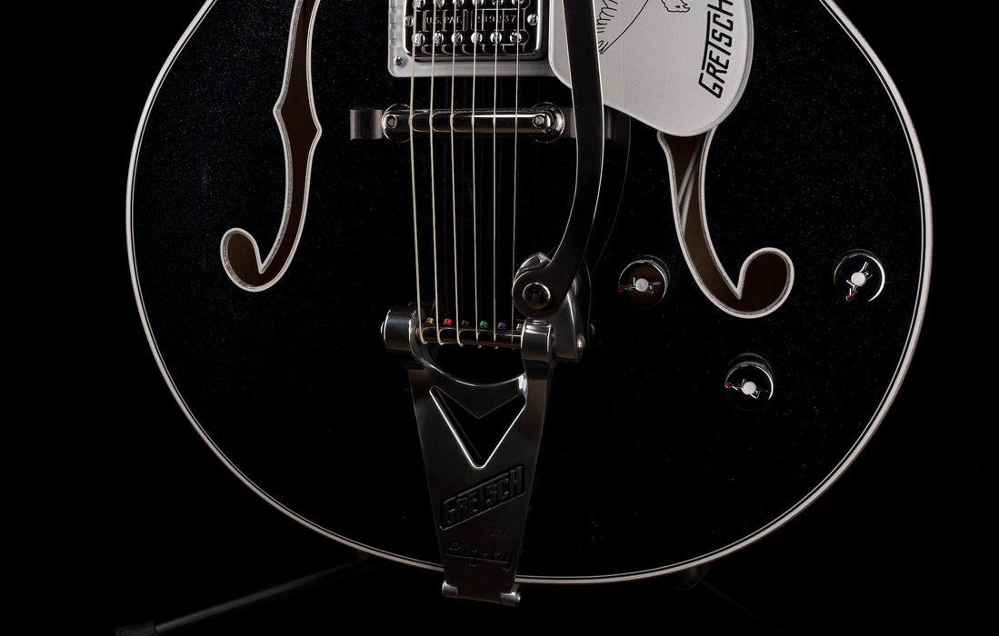 Gretsch Custom Shop Masterbuilt Stephen Stern G6136-CS Black Metallic Falcon Electric Guitar