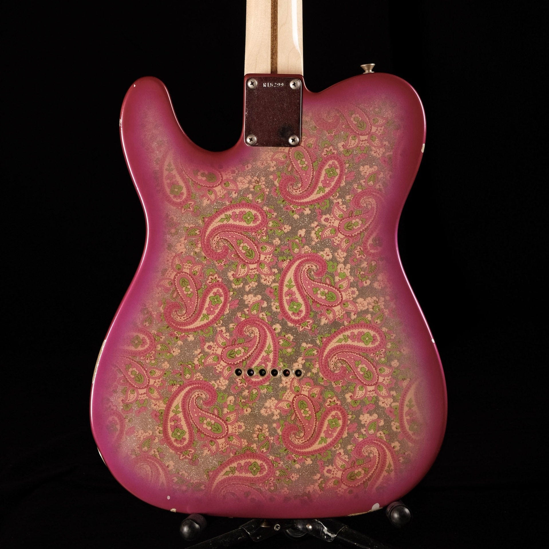 Pre-Owned 2004 Fender Custom Shop Relic '69 Pink Paisley Telecaster Wi ...