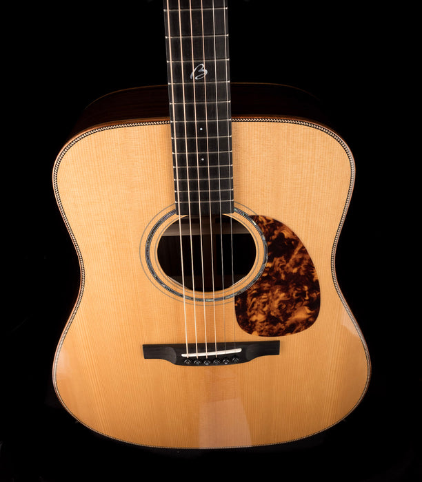 Pre Owned Boucher Bluegrass Goose BG-52 Dreadnaught Gold & Master Grade Pack Natural Acoustic Guitar With Case