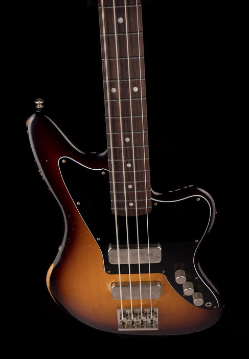 Fano Oltre JM4 Bass Medium Distress Tobacco Burst with Gig Bag