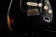 Fender Custom Shop Limited Edition Dual-Mag II Stratocaster Relic Aged Black over 3-Tone Sunburst