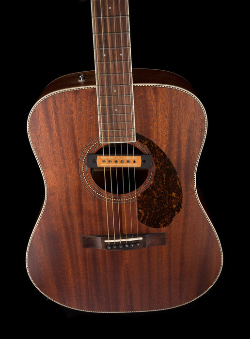 Used Fender Parmaount PM-1 Dreadnought All Mahogany with Mesquire Humbucking Pickup with Gig Bag